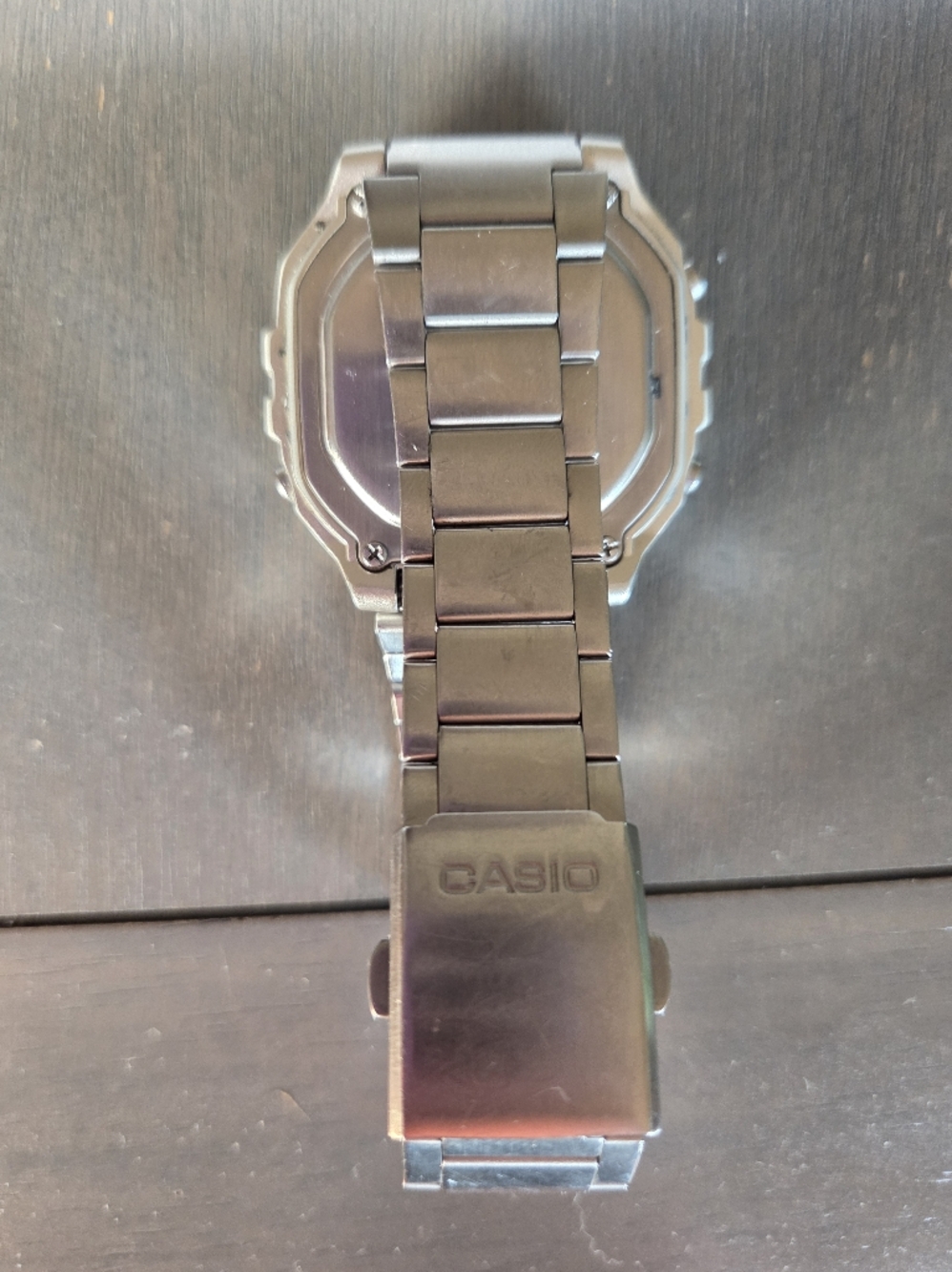 Casio Illuminator Silver Digital Watch - Stainless Steel - Picture 4 of 5